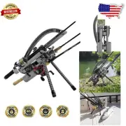 Versatile 3 Fishing Rod Transport Rack - Lightweight, Rugged, and Portable