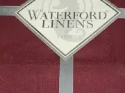 Waterford Linens Addison Tawny Port Linen Oblong Tablecloth, 70 X 104 New