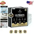 Secure Waterproof Mattress Protector with Pillow Cases - Ultimate Sleep Defense