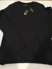 Buffalo David Bitton Long Sleeve Shirt Men's Black New