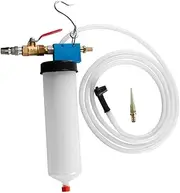 HAPINARY Brake Fluid Replacement Tool Pneumatic Auto Brake Oil Change and Clutch Oil Bleeder Kit for Cars Trucks and Motorcycles Easy Liquid Extraction and Refilling