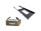 Adventure Kings Kings 100L Fridge Slide + Clear Top Canvas Bag Weather Resistant