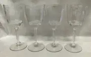 Tiffin CORDELIA (15067)Water Goblets SET OF FOUR More Item Here MINT IN BOX