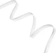 uxcell Piping Cord Trim, 10 Yards Polyester 1/2 Inch Satin Piping Bias Tape with Welting Cord for Sewing/Upholstery Trim/Slipcovers/DIY Decor, Lip Tape [White]