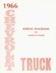 CHEVROLET 1966 Truck Wiring Diagram 66 Chevy Pick Up