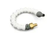 B&B Molders 13.5" Flex Water Hose, White