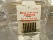 Peco SL-310X N And OO9 Scale Metal Conductive Rail Joiners