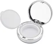 [LASSUM] 15g 0.5oz Empty Make-up Powder Container Air Cushion Puff Case BB Cream Box with Air Cushion Sponge Powder Puff and Mirror