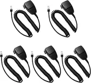 HMN3596A HMN3596 Speaker Microphone, HMN3413 HMN3413A 8-pin Handheld Speaker Mic for Motorola CDM750 GM2000 GM300 GM3188 GM338 GM950 PRO5100 CM200 CM300 CM340 CM360 (5)