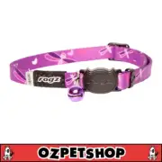Rogz KiddyCat Cat & Kitten Collar - XS & S Sizes - Purple Dragonfly