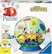 Ravensburger Minions 2 The Rise of Gru 3D Jigsaw Puzzle Ball for Kids Age 6 Years Up - 72 Pieces - No Glue Required