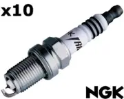 NGK Spark Plug Platinum FOR Subaru Forester 98-2001 2.0 GT (SF) SUV PFR7B x10
