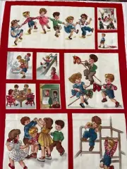 American Jane Moda fabric, panel Kids & Toys