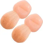 Baluue Compact Travel Eyeshadow Brush Soft Mini Blush Brush Set for Nail Art and Daily Use