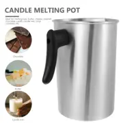 Kitchen Fondue Pot Wax Melting Cup Candle Boiler Pot Chocolate Melt Pan