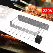 BBQ Kabob Grill Rack Rotating Kebab Skewers Stainless Steel Skewers For Grilling