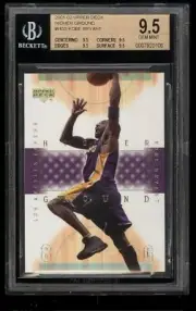 2001 Upper Deck Higher Ground Kobe Bryant #HG8 BGS 9.5 GEM MINT pop 2
