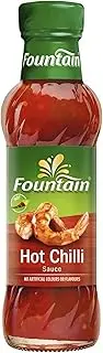 Fountain Hot Chilli Sauce Spicy Sauce Dipping and Marinade Fountain Sauces 250ml