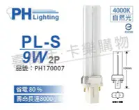 在飛比找Yahoo!奇摩拍賣優惠-[喜萬年] PHILIPS飛利浦 PL-S 9W 840 冷