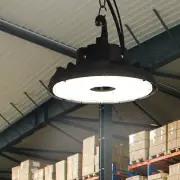 UFO LED High Bay Commercial Light 3CCT Waterproof Fixture for Warehouse Garages