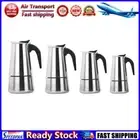 LF# Stainless Steel Mocha Cafetiere Practical Moka Pots for Mocha Latte Cappucci