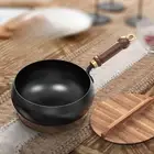Wok Pan Sturdy Traditional Cooking Pan Nonstick Cookware for Induction Gas