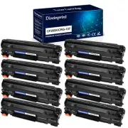 8PK Toner Cartridge CF283X For HP 83X LaserJet Pro MFP M225dw M225rdn M201dw