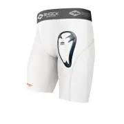 Shock Doctor Compression Shorts Men, Protective Bio-Flex Cup, Moisture-Wicking