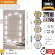 LED Vanity Mirror Lights Kit - Hollywood Style Vanity Make Up Light - 11ft Strip