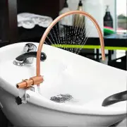 Salon Shampoo Chair Special Mobile Heads Massager Spa Accessories Adjustable Height Beauty Salon Equipment