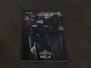 Hela Contest of Champions Video Game Card Dave & Busters Marvel