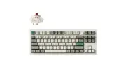 Keychron Q3 Max QMK/VIA Wireless TenKeyLess RGB Hot-Swap Fully Assembled Knob Shell White Custom Mechanical Keyboard - Brown Switch [KBKCQ3MP3]