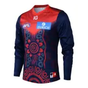 2023 Melbourne Mens Longsleeve Indigenous Guernsey
