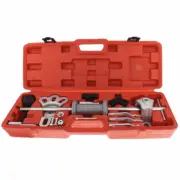 Labwork 17Pcs Slide Hammer Dent Puller Tool Kit Wrench Adapter Axle Bearing Hub