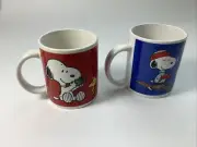 Peanuts, Snoopy, Woodstock, Vintage Mug, Coffee Cup Set