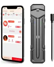 Wireless Meat Thermometer - 262FT Meat Thermometer Bluetooth for Inside and...