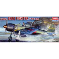 在飛比找蝦皮商城優惠-愛德美 1/72 二戰日本零式戰鬥機 52C型 貨號FA12