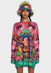 [Current Mood] Burst Of Nature Oversized Sweatshirt
