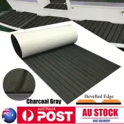 Charcoal Gray EVA Foam Boat Flooring Mat 90x240cm Teak Decking Carpet for AUS