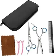 EPIGEIST 7pcs Hair Cutting Set for Barbers Professional Salon Hairdressing Tools with Storage Box Convenient and Practical Barber Salon Kit for DIY Hair Styling and