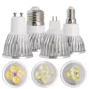 Dimmable MR16 GU10 E27 E14 LED Spotlight 9W 12W 15W Super Bright White Lamps