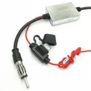 Radio AM/FM Amplified Signal Aerial Antenna Anti-interference Booster For Car (for: Honda Civic)