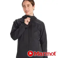 在飛比找蝦皮商城優惠-【Marmot】女防風軟殼保暖連帽外套『黑色』M12391