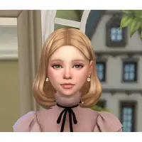 在飛比找蝦皮購物優惠-［Sims異想世界］The Sims4 自創EA風女娃 含8