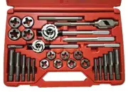 NOS Snap-on™ TD9902B 25-Piece SAE Tap and Die NC & NF Set in Red Case