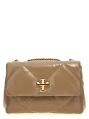 [Tory Burch] Tory Burch-Kira Diamond Quilt Small Borse A Spalla Beige-Donna OS Gray