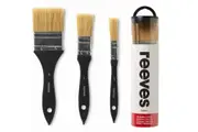 Reeves: Mixed Media Brush Set - Hog Spalter Assorted (Set of 3)