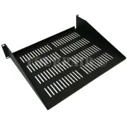 2 Space Cantilever Keyboard Server Data Rack Mount Shelf 19" 2U 15" Deep Vented