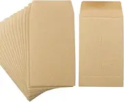VANRA 150 PCS Kraft Coin Envelopes Pack Small Parts Envelopes, Seed Packets Envelopes Small Item Storage Packets Envelopes for Holding Coins, Cash, Credit Cards, Seeds