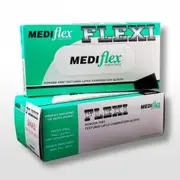 Mediflex Flexi Disposable Latex Gloves Powder Free Large - Clear Box (100